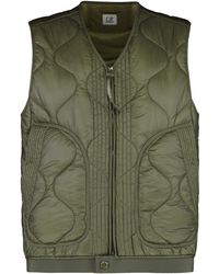 C.P. Company - Full Zip Down Vest - Lyst