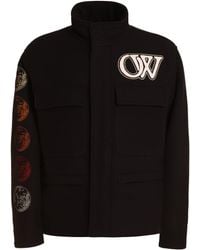 Off-White c/o Virgil Abloh - Moon Phase Varsity Field Jacket For - Lyst