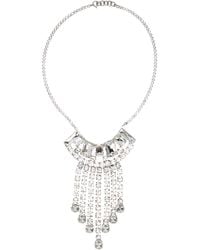 Dries Van Noten - Pendant Necklace With Rhinestones - Lyst
