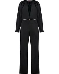 Gucci - Elegant Long Wool Jumpsuit For - Lyst