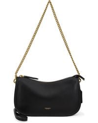 COACH - Waverly Leather Shoulder Bag With Chain - Lyst