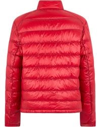 Moncler - Short Down Jacket Selves - Lyst