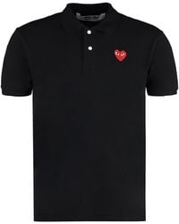 COMME DES GARÇONS PLAY - Heart Polo - Lyst
