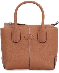 Tod's - Di Smooth Leather Tote Bag - Lyst