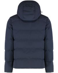 Paul & Shark - Hooded Short Down Jacket - Lyst