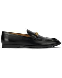 Tod's - Calfskin Loafers - Lyst