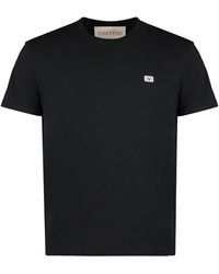 Valentino Garavani - Cotton Crew-Neck T-Shirt - Lyst