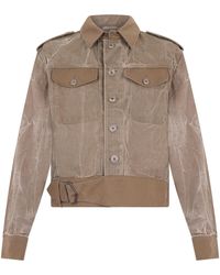 Our Legacy - Denim Jacket With Applied Pockets - Lyst