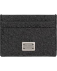 Dolce & Gabbana - Card Holder With Logo - Lyst