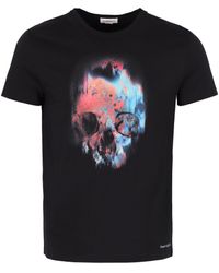 designer skull t shirt