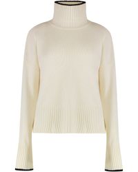Pinko - Falkland Wool And Cashmere Sweater - Lyst