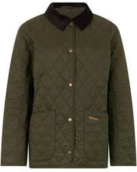Barbour - Quilted Jacket With Applied Pockets - Lyst