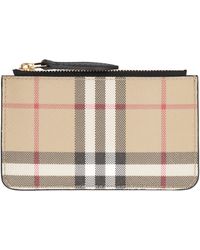 Burberry - Fabric Key-holder Pouch - Lyst