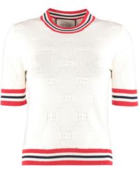 gucci fishnet shirt