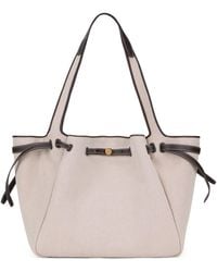 Tory Burch - Romy Canvas Tote Bag - Lyst