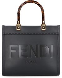 Fendi - Sunshine Small Leather Handbag - Lyst