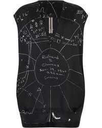 Rick Owens - Cotton Top With Print - Lyst