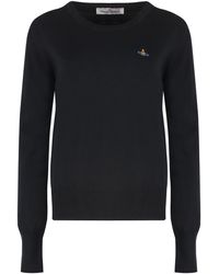 Vivienne Westwood - Maglione girocollo Bea in misto cotone - Lyst