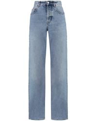 Saint Laurent - 5-Pocket Straight-Leg Jeans - Lyst