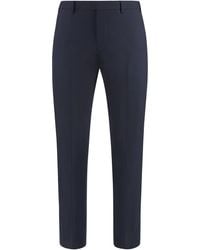 PT01 - Dieci Stretch Wool Trousers - Lyst