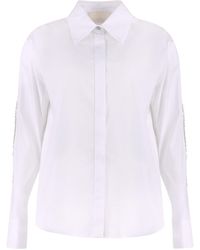 Genny - Stretch Poplin Shirt - Lyst