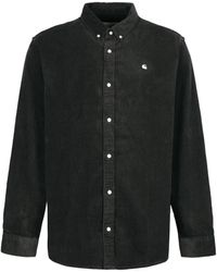 carhartt corduroy shirt green