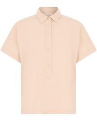 Slowear - Cotton Polo Shirt With Short Sleeves - Lyst