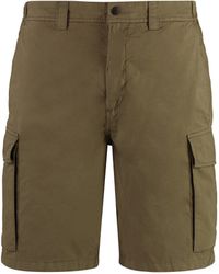 Woolrich - Cotton Bermuda Shorts - Lyst
