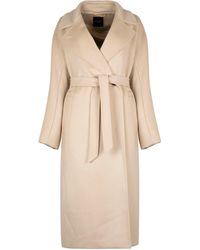 Weekend by Maxmara - Cappotto doppiopetto Resina in lana vergine - Lyst