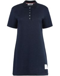 Thom Browne - Cotton Mini Dress - Lyst
