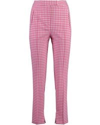 PT01 - Frida Cotton Blend Trousers - Lyst