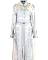 Versace - Silk Blouse 'The Cut Of The Gods - Lyst