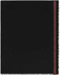 Gucci - Sciarpa in seta e cotone - Lyst