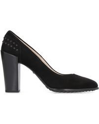 tod's suede pumps
