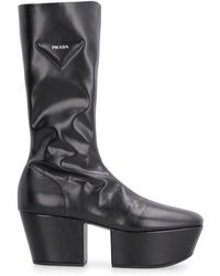 Stivali Prada da donna - Fino al 50% di sconto | Lyst