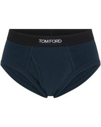 Tom Ford - Cotton Slip With Logo - Lyst