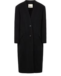 Isabel Marant - Single-Breasted Wool Coat - Lyst
