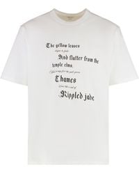 McQueen - Cotton T-Shirt - Lyst