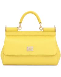 Dolce & Gabbana - Mini borsa a mano Sicily in pelle - Lyst