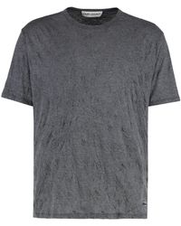 Our Legacy - T-shirt girocollo New Box in misto cotone - Lyst