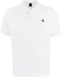 Moose Knuckles - Cotton-Piqué Polo Shirt - Lyst