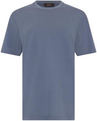 Slowear - Cotton T-Shirt With Short Sleeves - Lyst