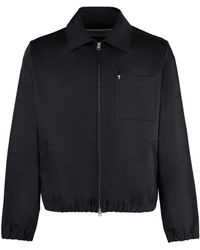 Ami Paris - Zippered Cotton Jacket - Lyst
