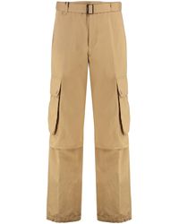 Jacquemus - Cotton Linen Cargo-Trousers - Lyst