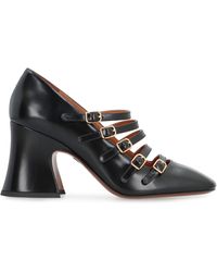 Chloé - Décolleté Janis in pelle - Lyst