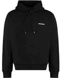 DSquared² - Cotton Hoodie - Lyst