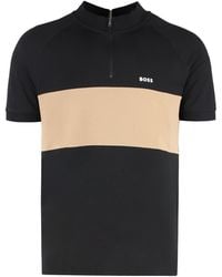 BOSS - Stretch Cotton Piqué Polo Shirt - Lyst