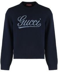 Gucci - Wool Sweater Made With Intarsia - Lyst