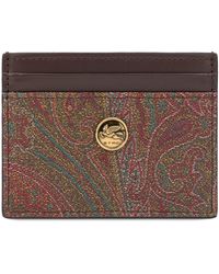 Etro - Paisley Card Holder - Lyst