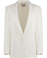 Stella McCartney - Wool Blazer With Two Buttons - Lyst
